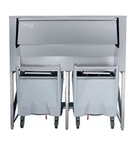 ITV Ice Makers — Ice transport system – Double cart SCD-900